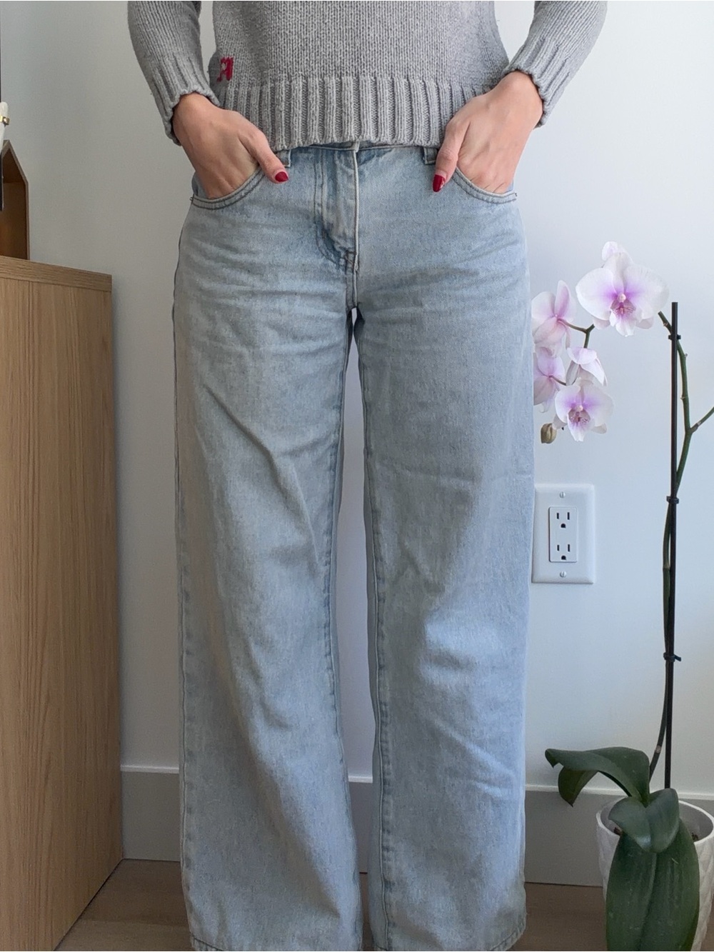 Edikted Lightwash Jeans